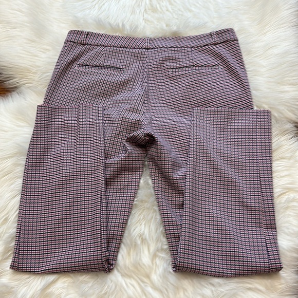 Banana Republic Sloan Pants in Pink Tattersall Plaid - Picture 7 of 7
